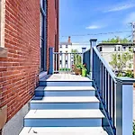 Historic Corner Apartment With Patio & Off Street Parking